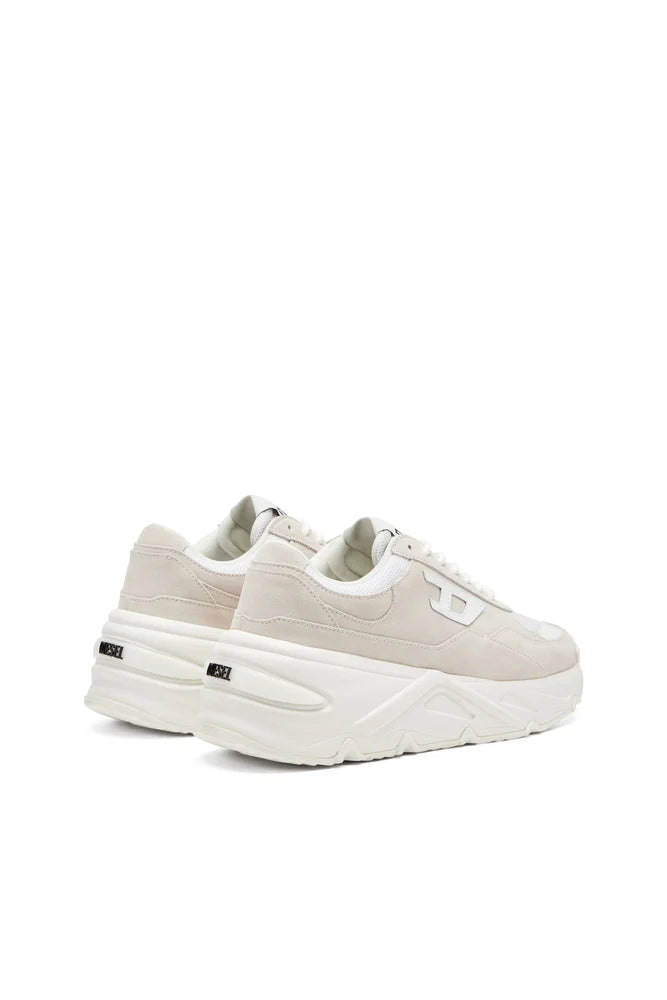 S-Savannah-Platform sneakers in suede and mesh