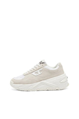 S-Savannah-Platform sneakers in suede and mesh