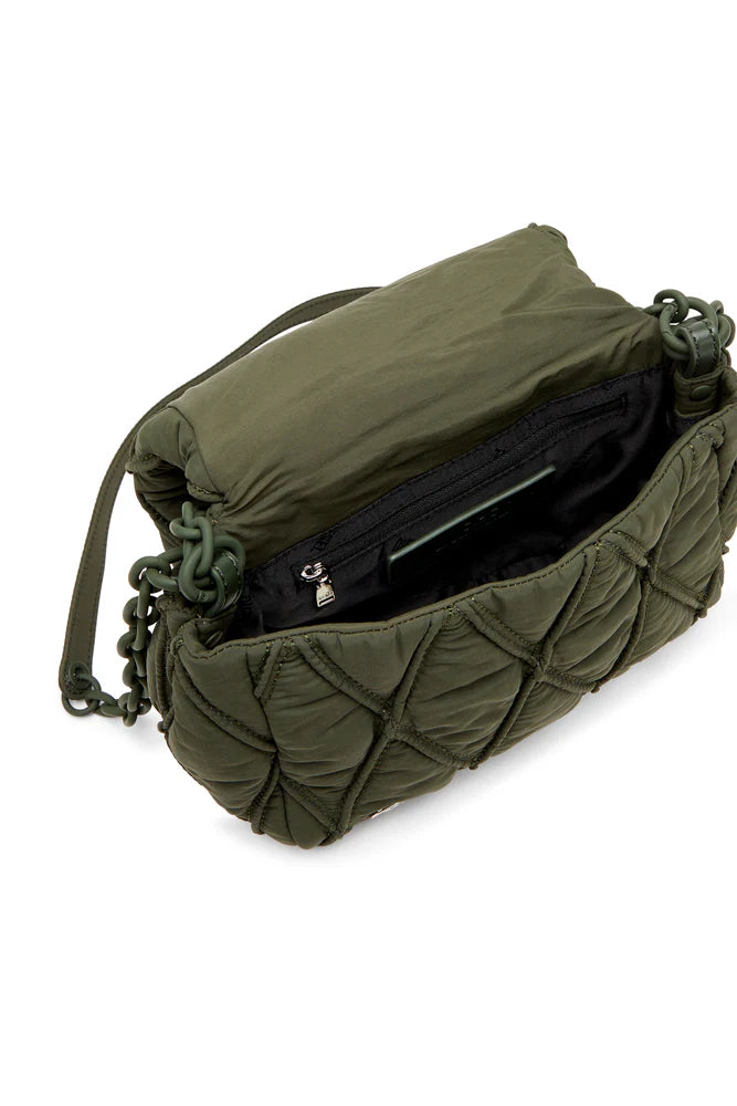 Charm-D S-Small shoulder bag in quilted nylon