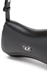 Play-Semi gloss leather shoulder bag