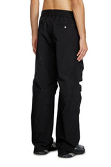 Utility pants in overdyed nylon