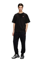 Track pants with small logo