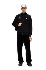 Track jacket with Oval D patch