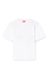 T-shirt with embossed Oval D
