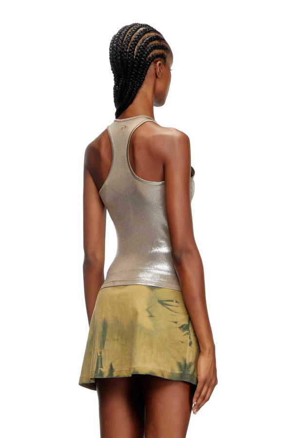 Metallic tank top