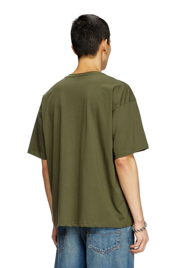 T-shirt with embroidered Oval D