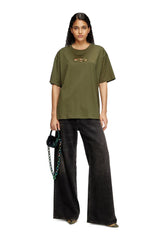 T-shirt with embroidered Oval D