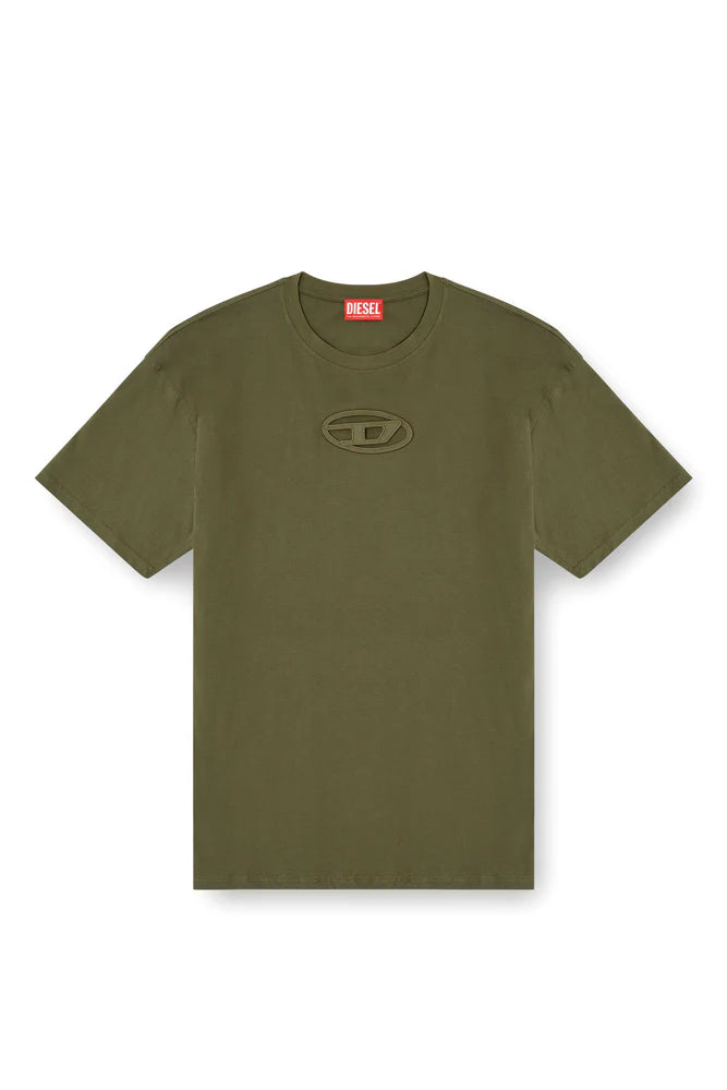 T-shirt with embroidered Oval D