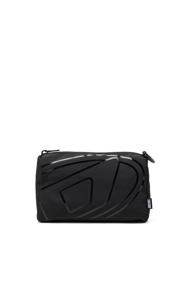 Nylon pouch with Oval D print