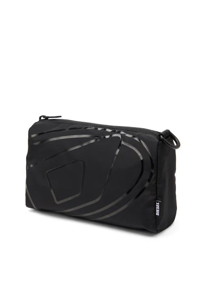 Nylon pouch with Oval D print