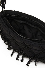 Pouch in quilted nylon