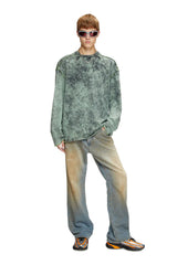 Treated long-sleeve T-shirt