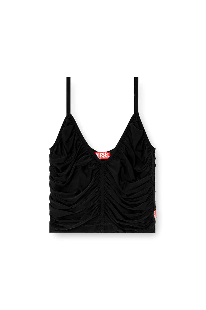 Gathered strappy top