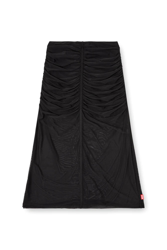 Gathered stretch skirt