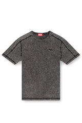 Denim-look jersey T-shirt