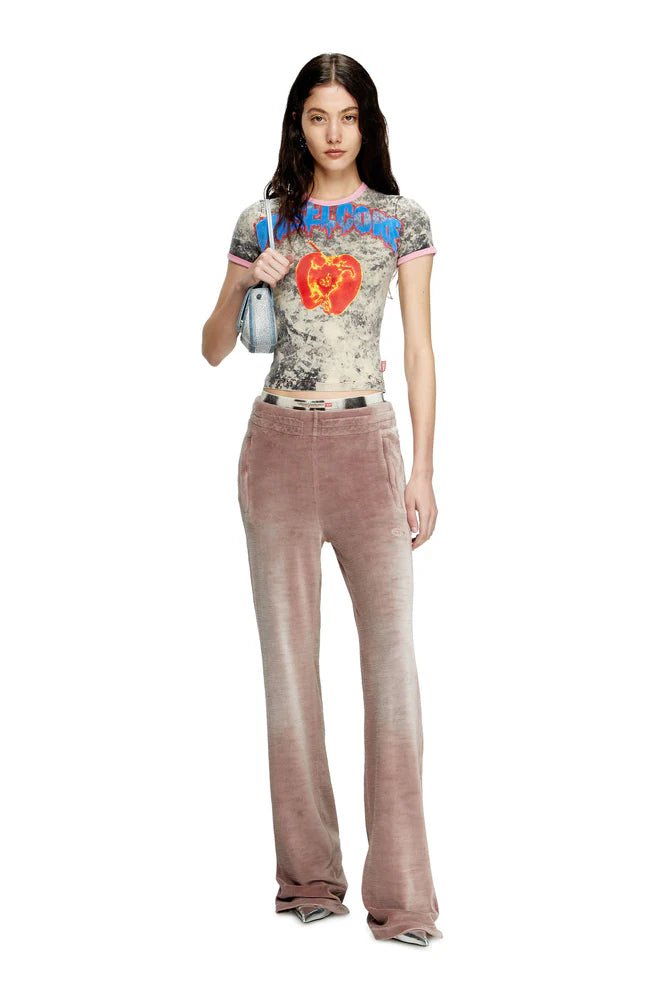 T-shirt with Diesel Core print