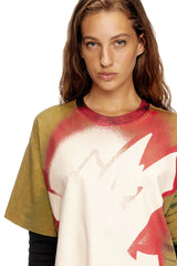 Layered T-shirt dress