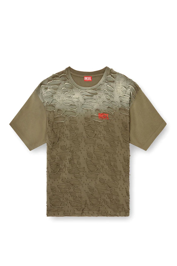 T-shirt with hole detail