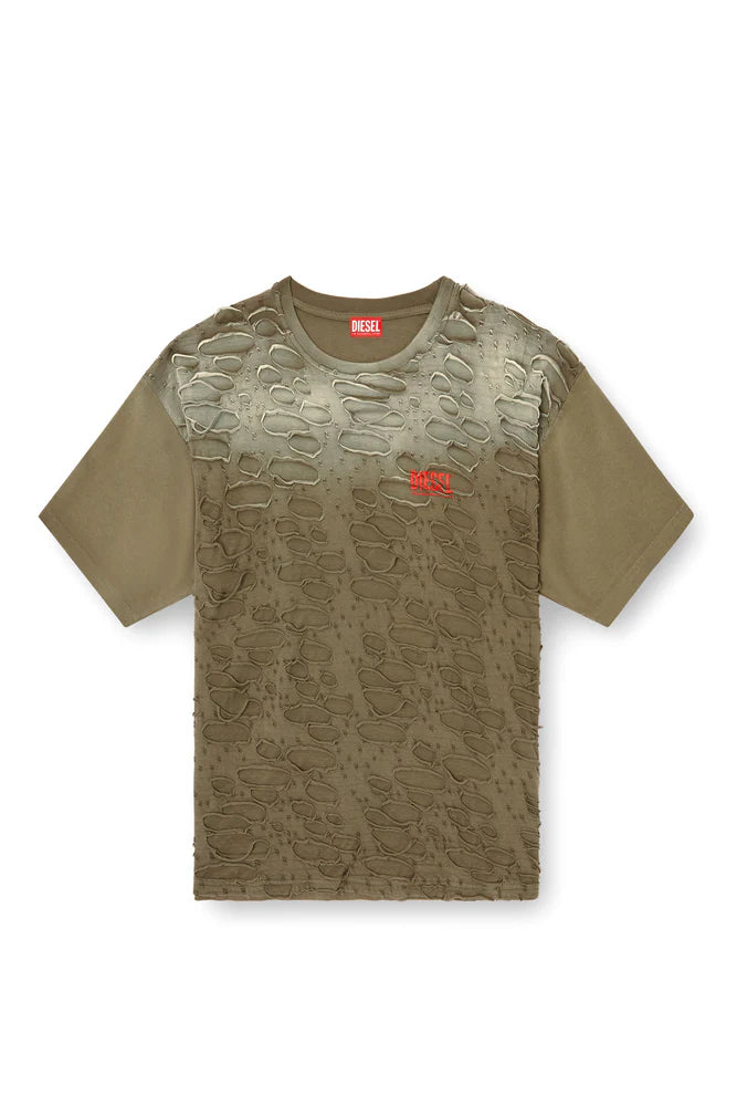 T-shirt with hole detail