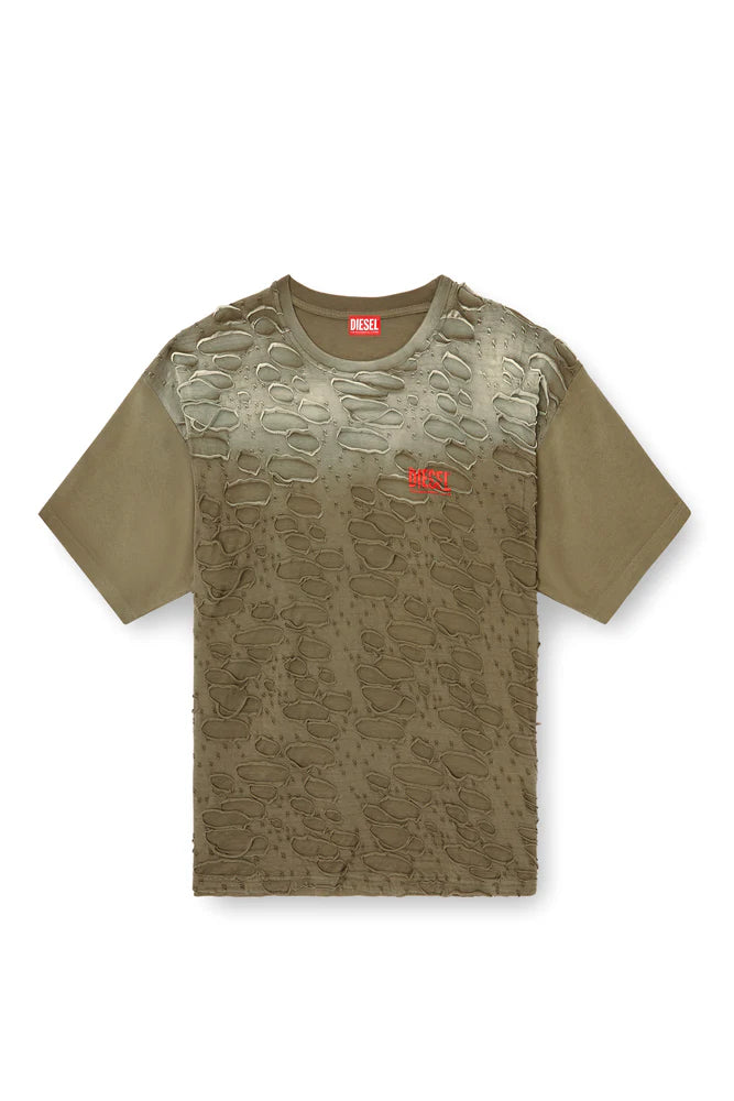 T-shirt with hole detail