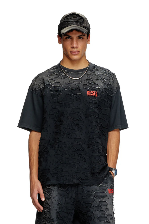 T-shirt with hole detail
