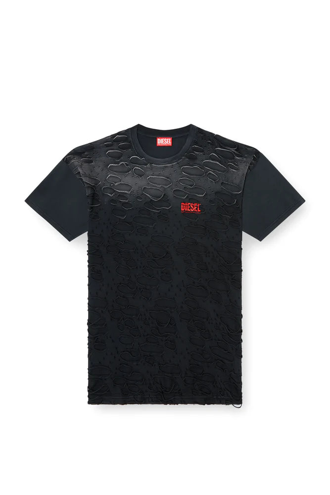 T-shirt with hole detail