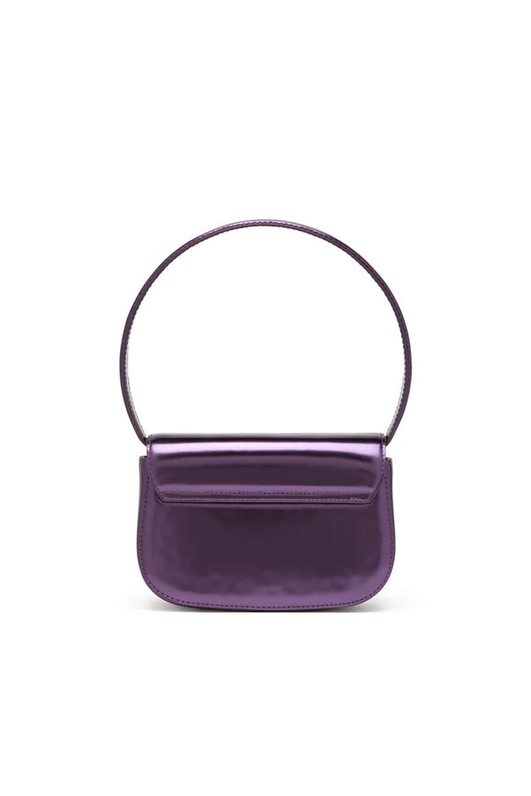 1DR-Iconic shoulder bag in mirrored leather