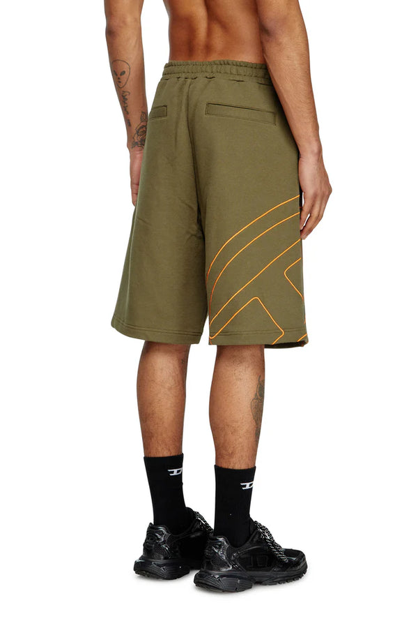 Sweat shorts with maxi D logo