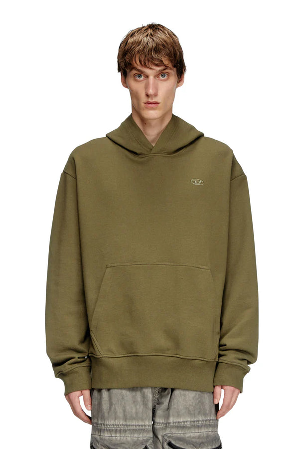 Hoodie with logo embroidery