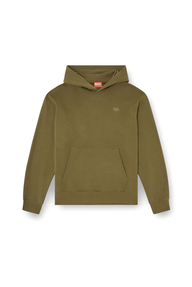 Hoodie with logo embroidery