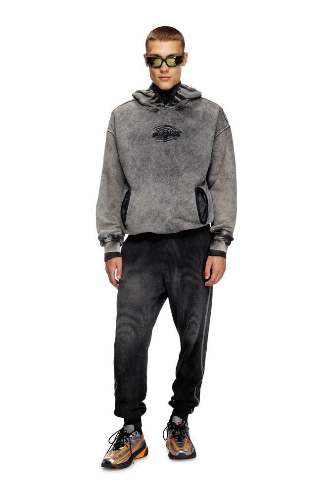 Waffle track pants