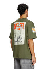 T-shirt with patch detail
