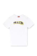T-shirt with puff-print logo