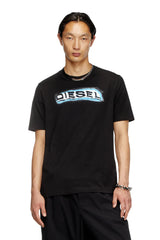 T-shirt with puff-print logo