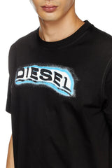T-shirt with puff-print logo