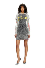 Layered mini dress
