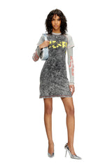 Layered mini dress