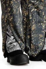 Stylised camo utility pants