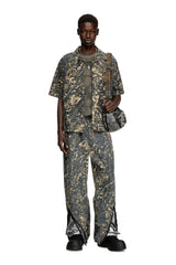 Stylised camo utility pants