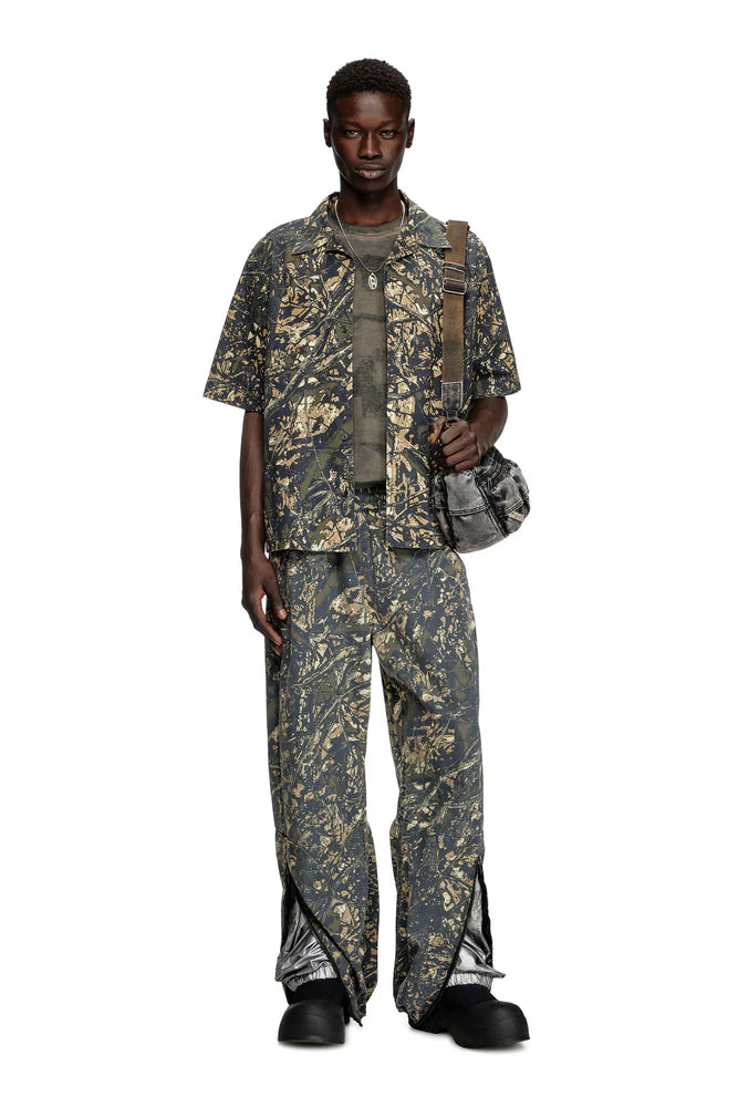 Stylised camo utility pants