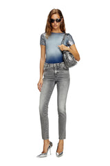 Faded metallic T-shirt