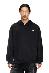 Hoodie with runway set print