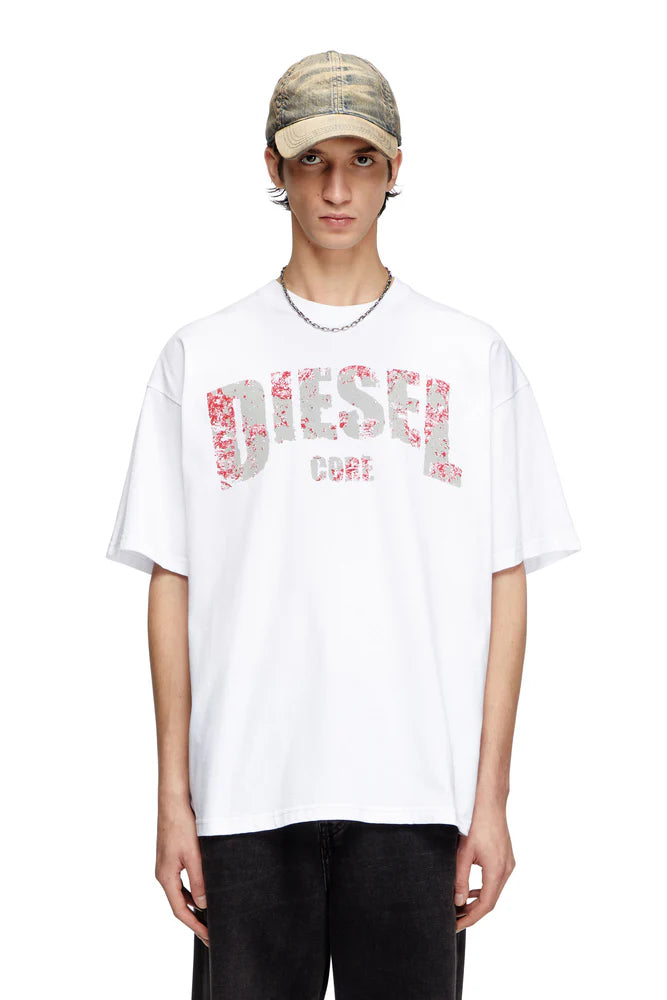T-shirt with Diesel Core print