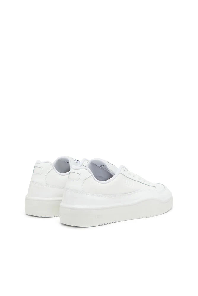 S-Tracker-D-Silicone-dipped leather sneakers