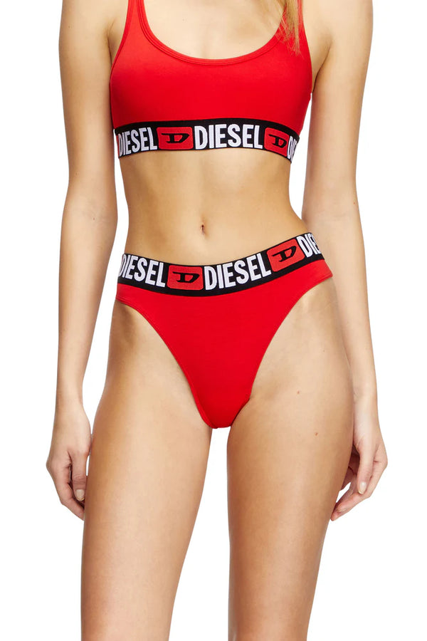 3-pack thongs with logo waist