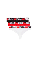 3-pack thongs with logo waist