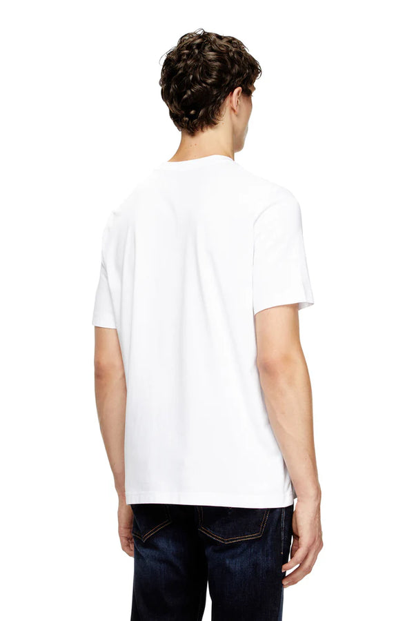 T-shirt with blurry Diesel logo