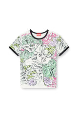 T-shirt with tattoo print