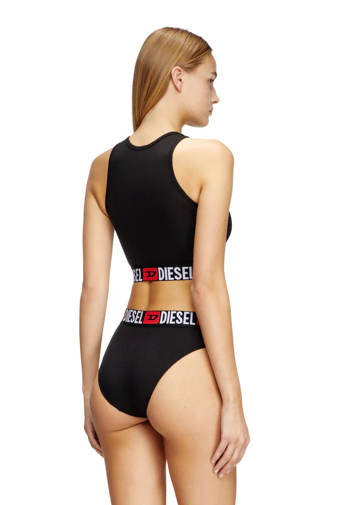 Three-pack briefs with maxi-logo waist