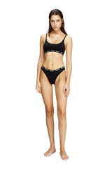 3-pack of thongs with Denim Division trim